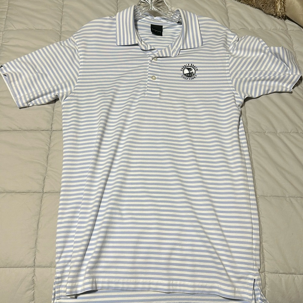 Pebble Beach shirt- Men’s Small- Dunning - Great condition